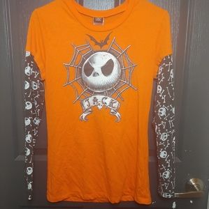 Long Sleeve Nightmare Before Christmas Shirt